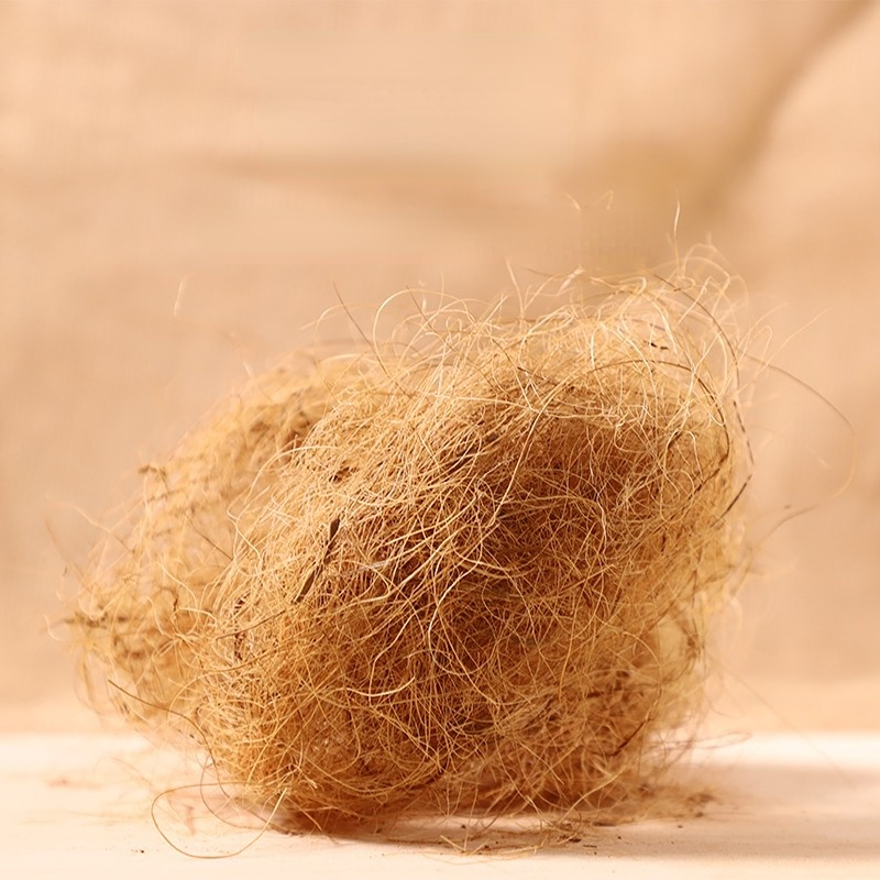 Substrate Coconut Fiber - 100 グラムフィンチココナッツファイバールース寝具基板鳥の巣ケージ巣材セキセイインコハチドリカナリアインコ