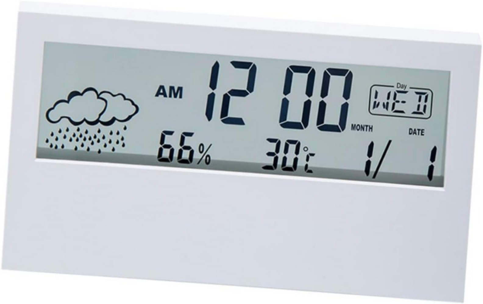 デジタル湿度計温度計時計 – 家庭用電子ディスプレイ付き高精 - Digital Hygrometer Probe のレビューと価格