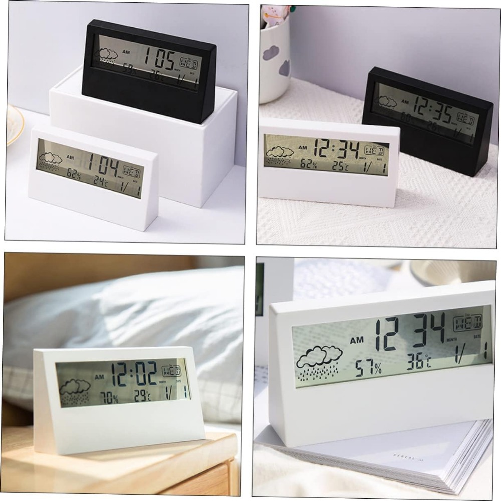 デジタル湿度計温度計時計 – 家庭用電子ディスプレイ付き高精 - Digital Hygrometer Probe のレビューと価格