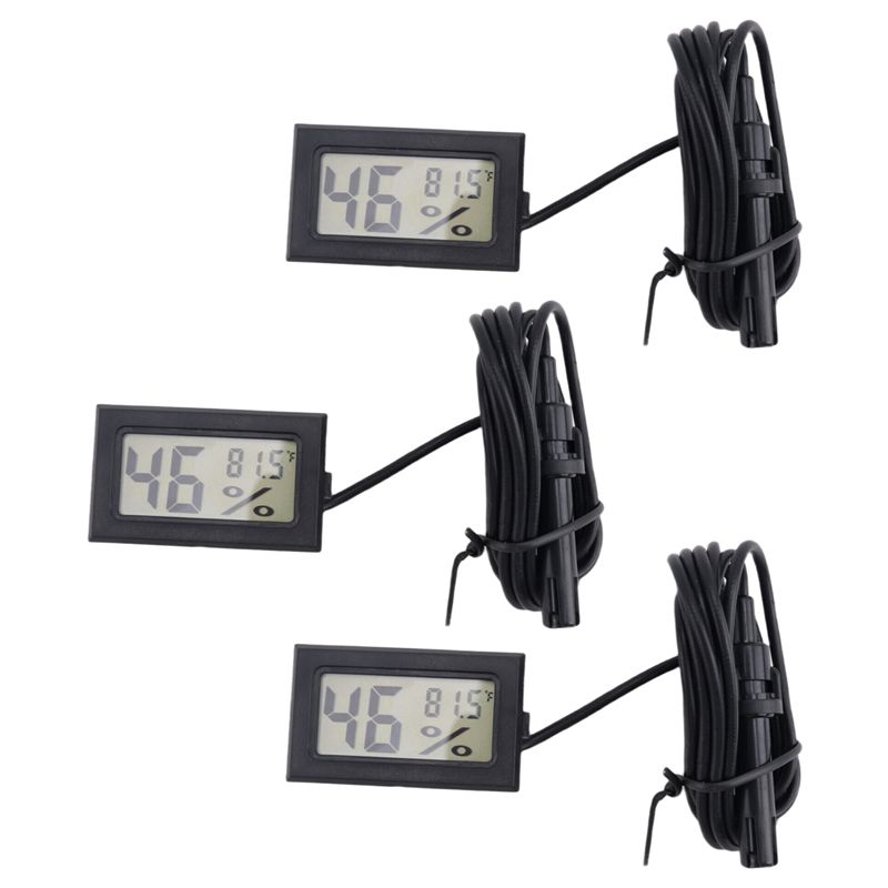 【NEW!A93G】デジタル温度計湿度計プローブ付き室内温度 - Digital Hygrometer Probe のレビューと価格