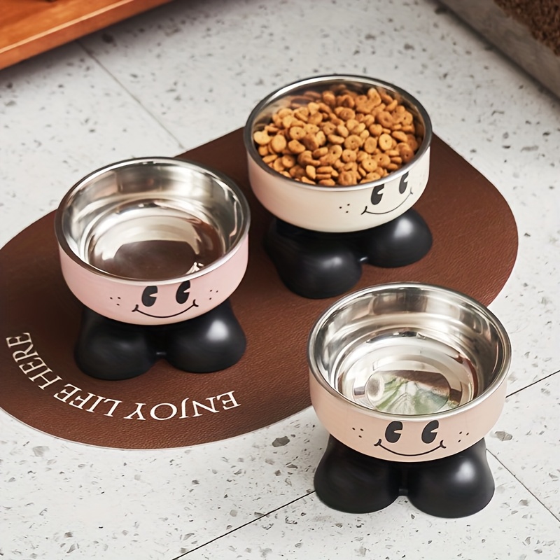 高さのある犬猫用ボウル ステンレス製フードウォーターボウル  - Royal Canin Food Medium のレビューと価格
