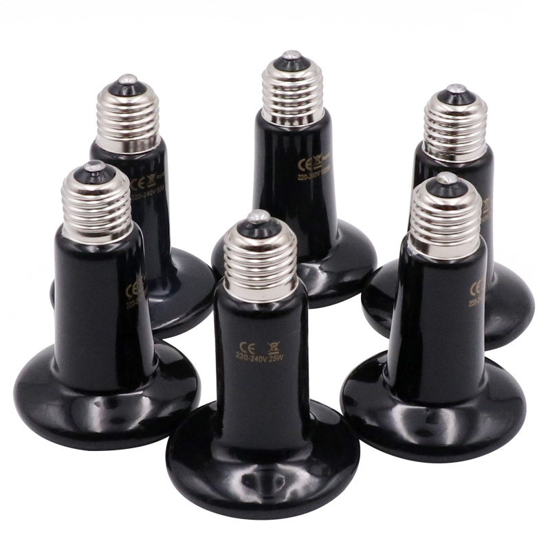 5個入りペット用ヒートランプ 220V 赤外線セラミックエミ - Ceramic Heat Emitter のレビューと価格