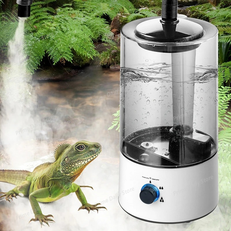 4000ML超音波爬虫類テラリウム噴霧器、両生類ミストメーカ - Terrarium Fogger Ultrasonic のレビューと価格