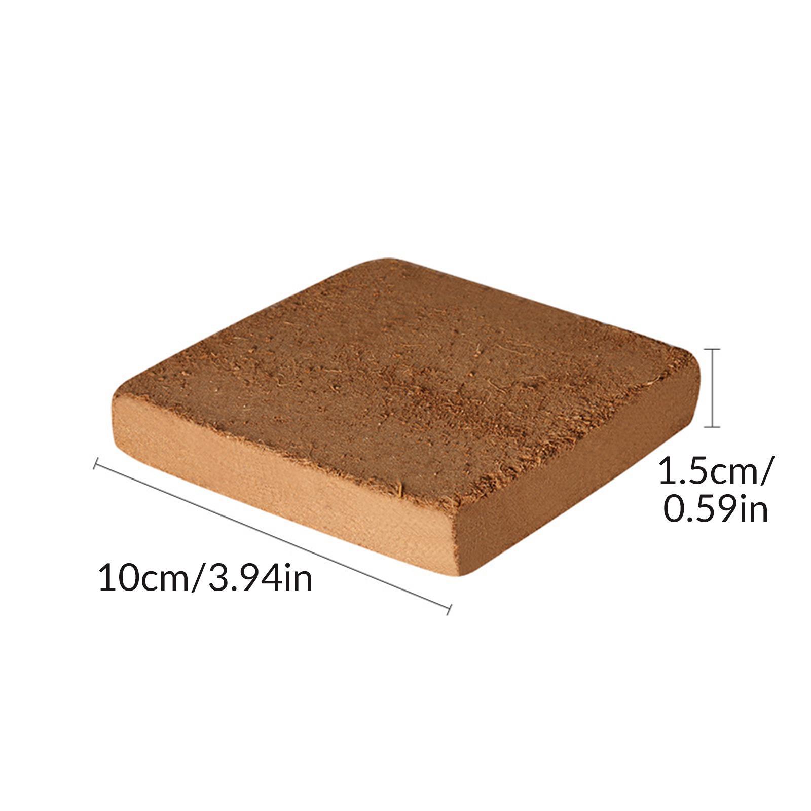 ココナッツピート圧縮培地、ココヤシ繊維ブリックポット、屋内外 - Substrate Coconut Fiber のレビューと価格